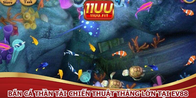 Bắn cá Thần Tài chiến thuật thắng lớn