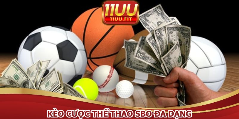 Kèo cược thể thao SBO đa dạng