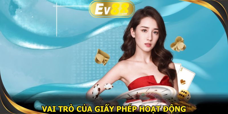 Vai trò cực kỳ quan trọng của tấm giấy phép hoạt động